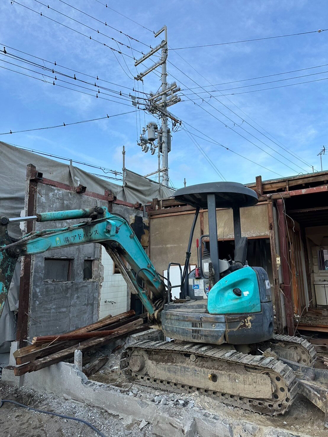 岸和田市での施工事例をご紹介します